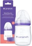 Lansinoh Babyflasche mit NaturalWave Sauger Gr. S, 160 ml - neues kompaktes...