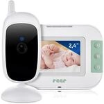 reer BabyCam S | Digitales Video-Babyphone | abh&ouml;rsicherer FHSS-Technologie | 300m