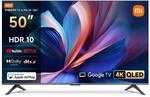 XIAOMI A Pro, 50" (127 cm), 4K UHD QLED, Smart TV, Google TV, Triple Tuner