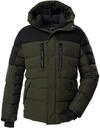 killtec Herren Steppjacke/Winterjacke mit Kapuze KOW 88 MN QLTD JCKT, dunkeloliv, L,