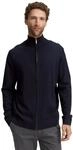 Tom Tailor Herren Strickjacke aus Baumwolle