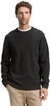 Tom Tailor Herren 1047570 Strickpullover Aus Bio-Baumwolle, 10617 - Black Grey