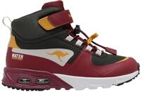 Kangaroos Unisex Kinder Kx-Hydro Sneaker, Military Green Leafy Jumpers, 30 EU