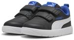 Puma Unisex Baby Courtflex Infant Sneaker, V3 V Dusky Gray White Mountain Blue, 21 EU