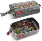 ZIPIT Lenny Federm&auml;ppchen, Gro&szlig;es M&auml;ppchen f&uuml;r Schule und B&uuml;ro, Etui mit breiter
