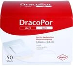 DracoPor steriler Wundverband 3,8 x 3,8 cm, 50 St. Pflaster