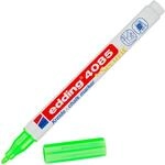edding 4085 Kreidemarker - neon-gr&uuml;n - 1 Kreidestift - Rundspitze 1-2 mm -...