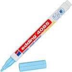 edding 4085 Kreidemarker - pastell-blau - 1 Kreidestift - Rundspitze 1-2 mm - d&uuml;nner