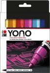 Marabu 1240000004004 - YONO Marker Set mit 12 Farben, vielseitige Acrylstifte...