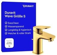Duravit Wave Waschtischarmatur, Gr&ouml;&szlig;e S (Auslauf H&ouml;he 77 mm), Wasserhahn Bad mit