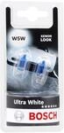 Bosch W5W Ultra White Halogen-Gl&uuml;hlampe f&uuml;r Auto-Scheinwerfer, 12 V 5 W, mit