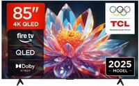 TCL 85T6C 85 Zoll QLED Fernseher, 4K UHD Fire TV, HDR10+, Dolby Vision & Atmos, Smart
