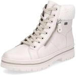 Remonte D2U74-80 Damen Schn&uuml;rboot Leder/Synthetik beige beige
