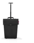 reisenthel Trolley M mesh Black &ndash; Tragbarer Einkaufstrolley mit stabilem