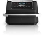 Ninja FlexDrawer Hei&szlig;luftfritteuse (6 Liter), Schwarz. Dual Zone Air Fryer, gro&szlig;e