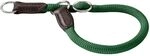 HUNTER Dressurhalsung FREESTYLE, Farbe: dunkelgr&uuml;n, strapazierf&auml;higes Tau mit