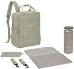 L&Auml;SSIG Baby Wickelrucksack Wickeltasche Rucksack mit Wickelunterlage,