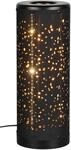 Reality Leuchten LED Tischleuchte Taco R52801002, Schirm Kunststoff Schwarz