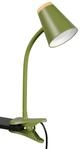 Reality Leuchten LED Klemmleuchte Pongo R25831115, Kunststoff Gr&uuml;n,...