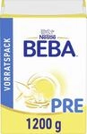 BEBA PRE - Anfangsmilch von Geburt an, Vorratspack, 1er Pack (&agrave; 2 x 600g) 