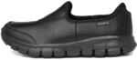 Skechers Damen Sure Track Sicherheitsschuhe, Black Leather, 38 EU