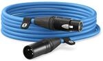 R&Oslash;DE XLR-6 Hochwertiges XLR-Kabel (6 m, blau)