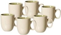 Ritzenhoff & Breker Kaffeebecher-Set Skog, 6-teilig, Hellgr&uuml;n
