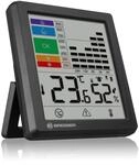 Bresser Thermo-Hygrometer mit Schimmelwarnung, Farb-Indikator, Raumklima-Manager,