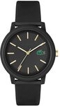 Lacoste Analog Quarzuhr f&uuml;r Herren Kollektion LACOSTE.12.12 mit Schwarzes