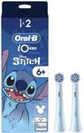 Oral-B iO Aufsteckb&uuml;rsten Kids 6+ Disney Stitch, Blau, 2 St&uuml;ck - Original