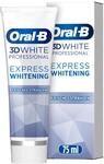 Oral-B 3D White Professional Express Whitening Zahnpasta / Zahncreme /...