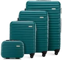 WITTCHEN Reisekoffer 4er Koffer-Set Rollkoffer Trolley Handgep&auml;ck Gep&auml;ck
