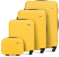WITTCHEN Reisekoffer 4er Koffer-Set Rollkoffer Trolley Handgep&auml;ck Gep&auml;ck