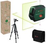 Bosch Kreuzlinienlaser AdvancedLevel 2G mit Stativ TT 120 (selbstnivellierendes