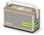 Pure Classic Aura Bluetooth-Lautsprecher 40 Watt, 30h Akku, Licht, USB-C, AUX, IPX2,