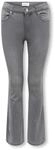 Only & Kids Damen Kogroyal Life Reg Flared Pim021 Noos, Dark Grey Denim, 146 EU