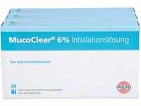 MucoClear 6% NaCl Inhalationslösung, 60 St. Ampullen
