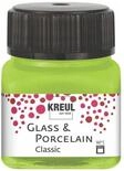 KREUL 16221 - Glass & Porcelain Classic maigr&uuml;n, im 20 ml Glas, brillante...