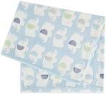 baumwolle stoff home blue design baby-zimmer baby-decke geburtsgeschenk geburtstag