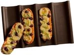 Lurch 85089 FlexiForm Mini Baguette Matte 32,5x20,5cm Premium-Platin-Silikon,...