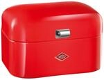 WESCO Single Grandy Brotkasten in der Farbe rot, pulverbeschichtetes Stahlblech,