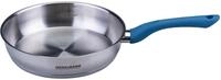 Fackelmann Bratpfanne Essential &Oslash; 24 cm aus hochwertigem Edelstahl 18/10,