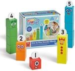 Learning Resources Numberblocks Holzbl&ouml;cke, 15 Mehrfarbige Bl&ouml;cke, Baue die
