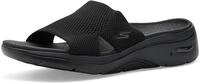 Skechers GO WALK ARCH FIT 2.0 SANDAL, Damen Sandale, Black,