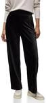 Street One Straight Leg Cordhose Black 40