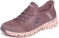 Skechers Damen Glide-Step Vibey Turnschuhe, Burgundy, 37 EU