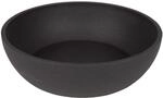 District 70 - Bamboo Hundenapf - Dunkelgrau - Large: 21 x 21 x 6, 3 cm (1.600 ml)