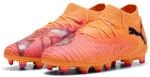 PUMA Erwachsene Future 8 PRO FG/AG Fu&szlig;ballschuhe 40.5, Heat Fire Black Ravish Orange