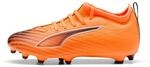 PUMA Jugendliche Ultra 6 Match FG/AG Fu&szlig;ballschuhe 31, Heat Fire Black Glowing Red