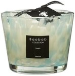 Baobab MAX10PS Pearls Sapphire Kerze, Kerzenwachs, 10 x 7 x 10 cm